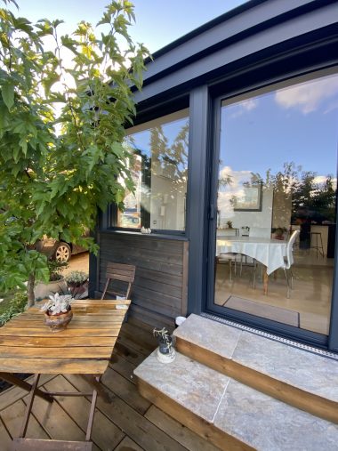 Véranda Extanxia Habitat - Réalisations les Ateliers Raynaud